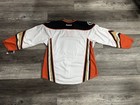 Men’s Reebok Anaheim Ducks White Road Hockey Jersey 54 Fight Strap NWT — photo 4