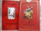 2026 Year of the Horse PAMP Fine .999 Silver 10 Gram Bar Lunar Series C001139