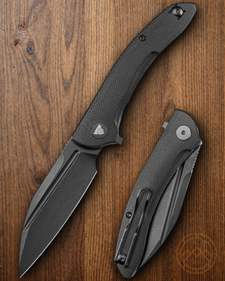 TRIVISA Cuckoo Folding Knife 3.38'' 14C28N Sandvik Steel Blade Micarta Handle