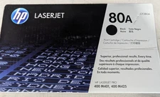 ✨ Genuine HP LaserJet CF280A / 80A Black Toner Cartridge for 400 MFP M425dn ✨