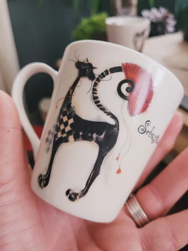 Pimpinela x2 8 x 8 cm Tazas 8090 Catitudes Marilyn Robertson 143g - Imagen 7 de 19