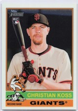 Christian Koss 2025 Topps Heritage #538 Chrome