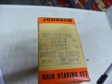 Johnson Set-723 X20 Main Bearing Set 1960-1969 Chevrolet Corvair 140 145 164 Johnson Set-723 X20 Main Bearing Set 1960-1969 Chevrolet Corvair 140 145 164