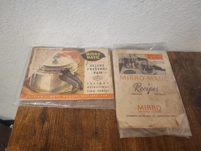 Vintage Mirro-Matic Recipe Books