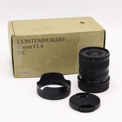 Sigma 15mm f/1.4 DC Contemporary Lens For Canon RF *OPEN BOX*