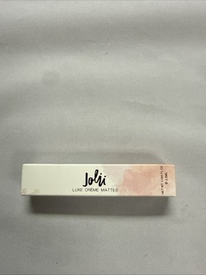 Jolii Luxe Creme Mattes Lip Gloss Lipstick in Born in NYC 2.5mL New in Box 