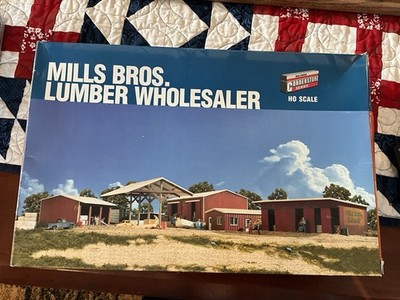 WALTHERS CORNERSTONE Kit #933-3082 Mills Bros. Lumber Wholesaler 