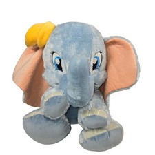 Disney Parks Plush Dumbo Elephant Big Feet Stuffed Animal Sewn Eyes 16"