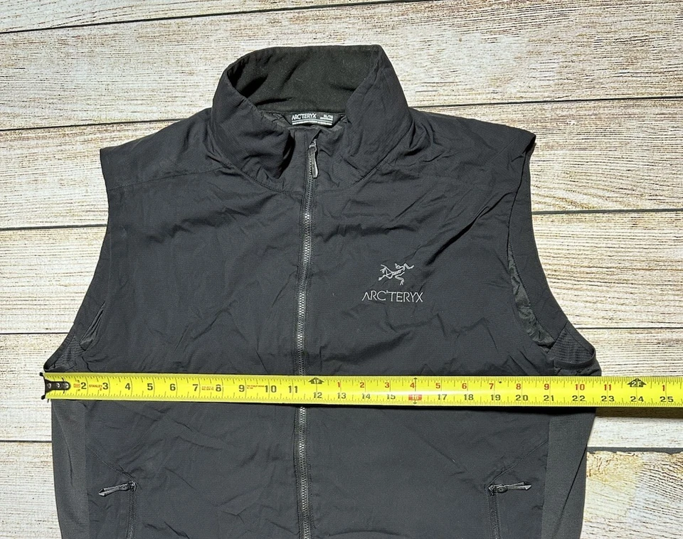 Arc'teryx Atom SL Vest Men's XL Full Zip Insulated Outdoor Black - Image 2 of 4