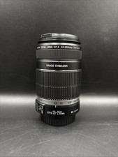 Canon EF-S 55-250mm f/4-5.6 IS Zoom Lens Canon DSLR Cameras - Read Description