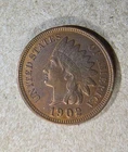 1902 P XF Indian Head Wheat Penny