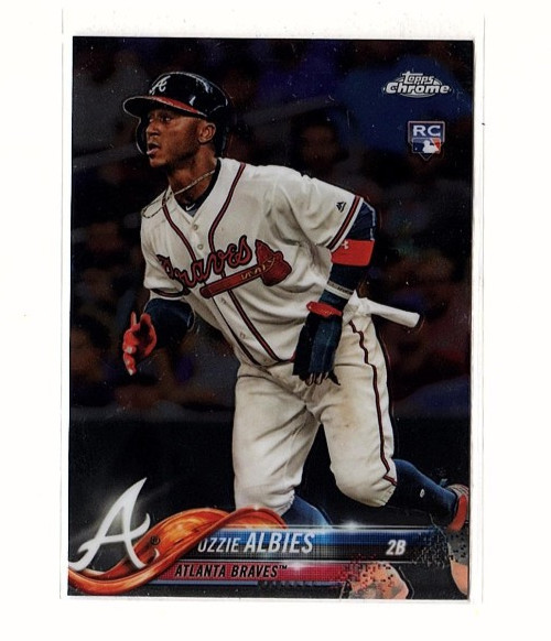 Ozzie Albies RC 2018 Topps Chrome #72