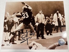 FRENCHY FUQUA AUTOGRAPH SIGNED 8 x 10 B & W PHOTO PITTSBURGH STEELERS #33  C