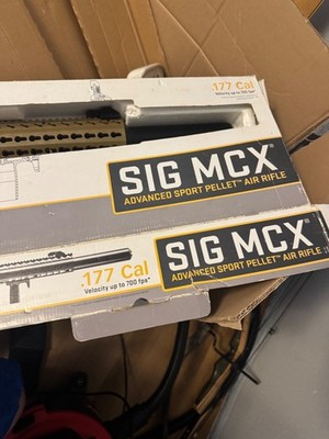Sig Sauer MCX .177 Cal. Pellet CO2 Gas Powered Air Rifle - Black