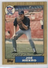 1987 Topps Traded Tiffany Joe Niekro #89T 0b7