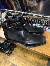 Patrick Cox Square-Toe Chelsea Boots (c. early 2000s)