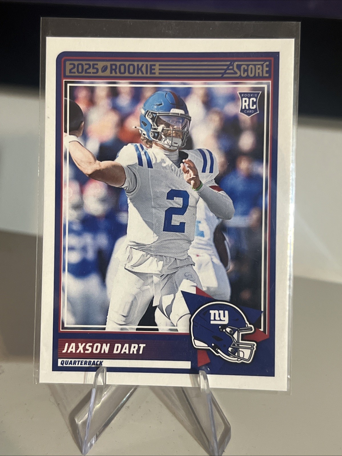 2025 Score - Rookies Jaxson Dart #35 (RC)