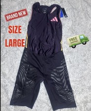 Size L - Men Adidas Speed Suit Pro Elite Rheon Sleeveless Running Track IN1132