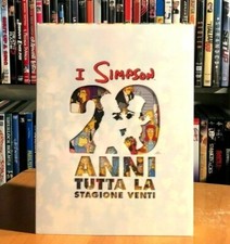 I SIMPSON TUTTA LA STAGIONE 20 VENTI BOX SET 4 DVD OTTIME CONDIZIONI