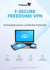 F-Secure Freedome VPN 2025 3 Devices | PC, Mac, Android, iOS | 1 Year DE License UE