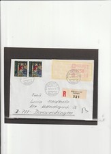 Schweiz - Einschreiben 14.10.1988 " 8030 Zürich 30 - Donaueschingen "