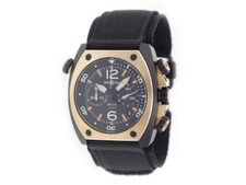 Bell Ross Marine BR02-CHR-BICOLOR Matte PVD Black Steel Automatic Men's Watch