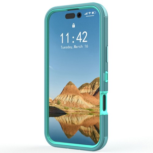 For iPhone 16 Pro Max/16+/16 Pro/16e/16 Shockproof Heavy Duty Phone Case Cover - Picture 30 of 87