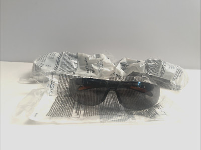 NEW 3) Uvex S4201 Safety Glasses UV Sunglasses Black Frame Gray Lens Hardcoat