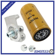 Diesel Fuel Filter Remote Mount Base 12 Npt Fits Cat 1r-07491r-0750 Filters