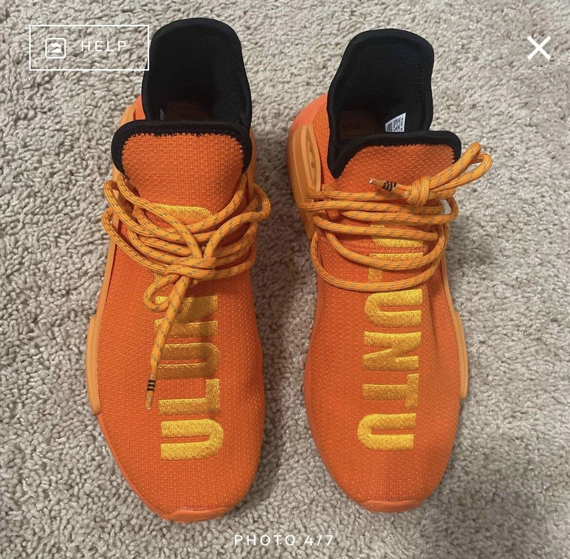 NMD HU Pharrell Orange