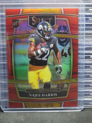 2021 Panini Select Najee Harris Red Prizm Rookie Card RC 44 99