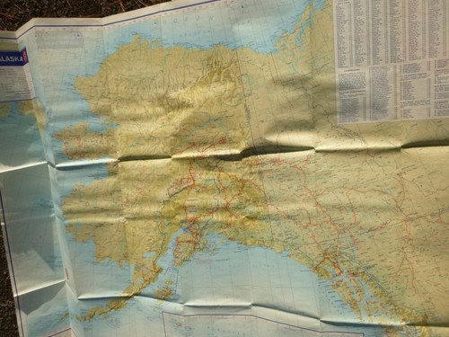 1972 British Columbia road map Union 76 oil gas Alaska highway Canada - Picture 3 of 5
