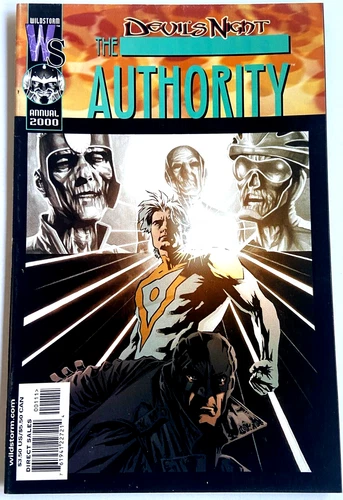 THE AUTHORITY ANNUAL #1  (Wildstorm 1999).  VF/NM+  RED HOT