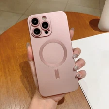 Case For iPhone 16 15 14 Pro Max 13 12 11 ShockProof Magnetic Magsafe Slim Cover