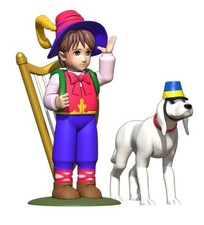 FAN ART ACTION FIGURES 3D  DOLCE REMI' in Resina , da colorare