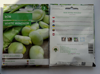 PUFFBOHNEN, bohnen ''white  Windsor'', OVP, 30 Gramm! Big Pack