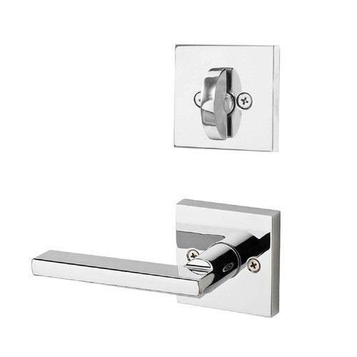 Kwikset 966HFLSQT-26 Halifax Square Interior Single Cylinder Handleset Trim, Chr