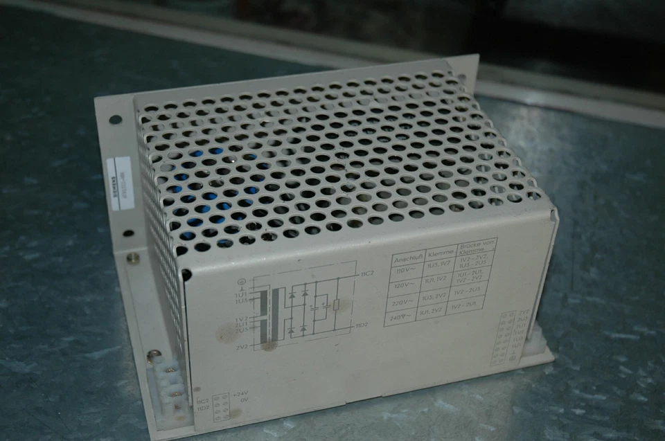 Siemens Simatic SVS2 E110, 120, 220, 240 G24/5/WG Einbau-Netzgerät power supply - Bild 3 von 3