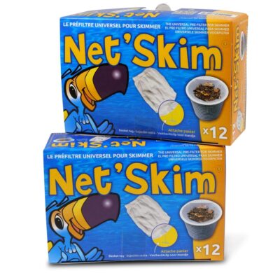 2 Pack. Net Skim der universelle Vorfilter für Skimmer (= 24 Stk.) Pool Becken