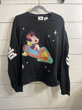 Disney Parks Play In The Parks Minnie Mouse Astro Orbiter Sweatshirt XL New