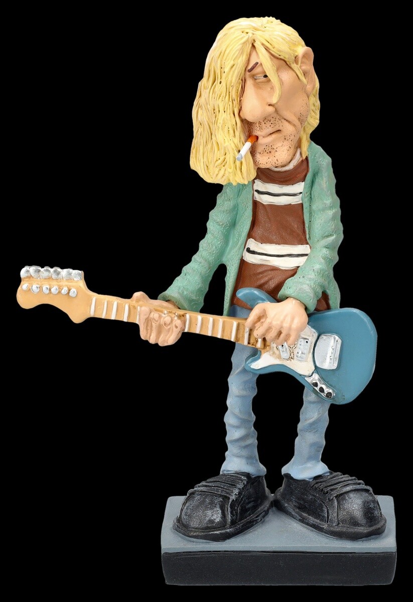Funny Rockstar Figure - Kurt - Warren Stratford - Singer Gift Guitarist