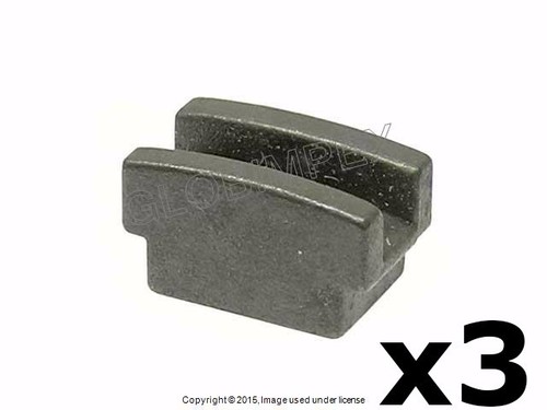 Porsche 911 924 928 '77-'86 Anchor Block Set of 3 O.E.M. +WARRANTY