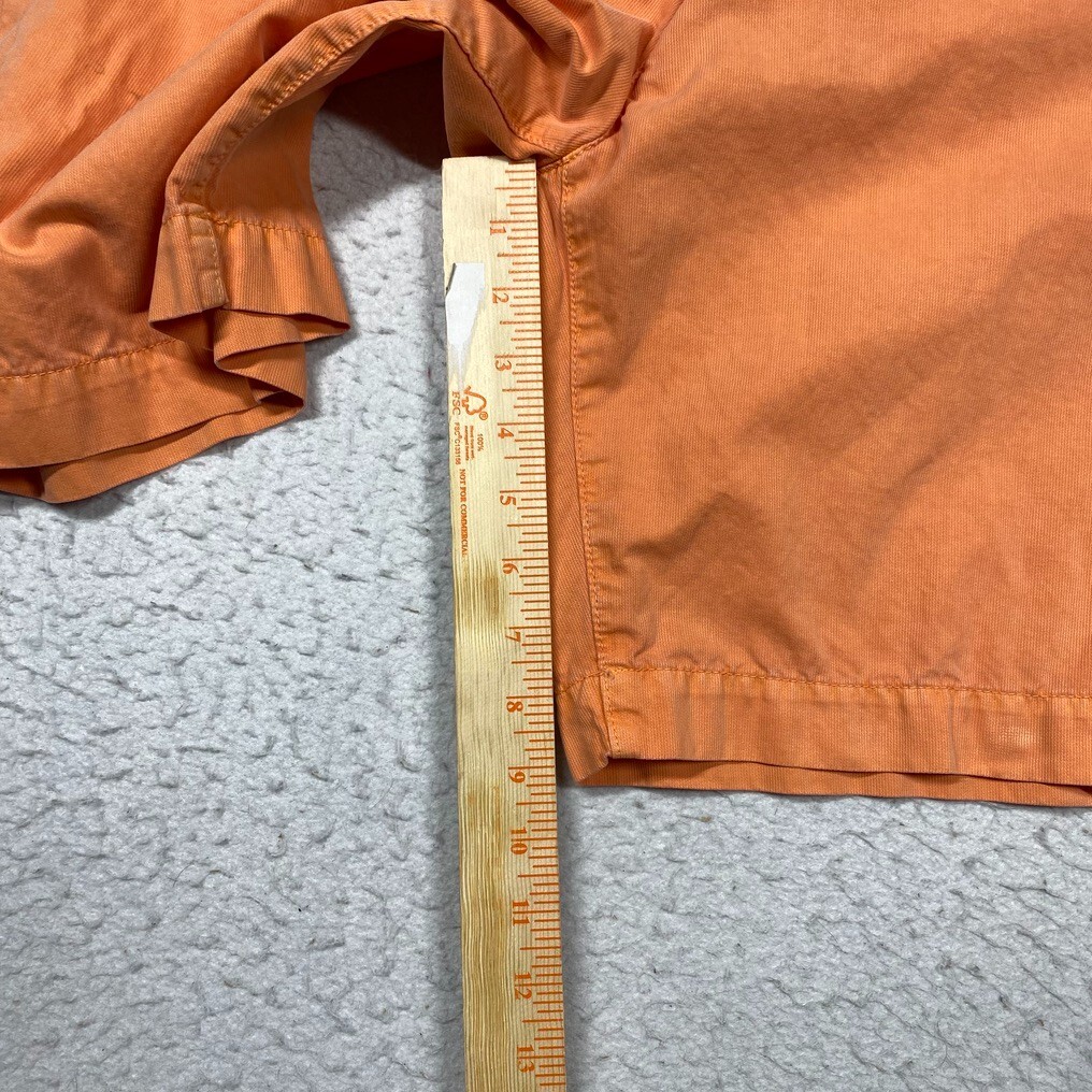 Tommy Hilfiger Shorts Mens 36 Chino Orange Flat Front Slash Pockets thumbnail 10