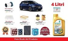 KIT FILTRI TAGLIANDO + OLIO PER FIAT TIPO 1.3 D 70 KW 95 CV EURO 6