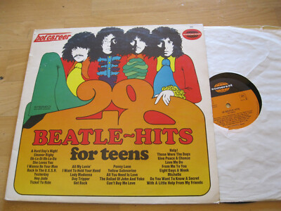 LP John Hamilton Band  Beatle Hits for teens  Hey Jude  Help  Vinyl Somerset 694