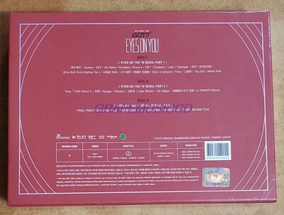 GOT7 GOT 7 2018 WORLD TOUR EYES ON YOU BLU-RAY + PHOTOCARD SET