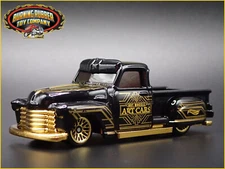 1947-1953 CHEVY CHEVROLET PICKUP TRUCK BLACK 1:64 SCALE DIECAST MODEL CAR