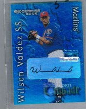 2002 The Rookies Crusade Autographs #27 Wilson Valdez NM-MT NM-MT Auto /500 Marl