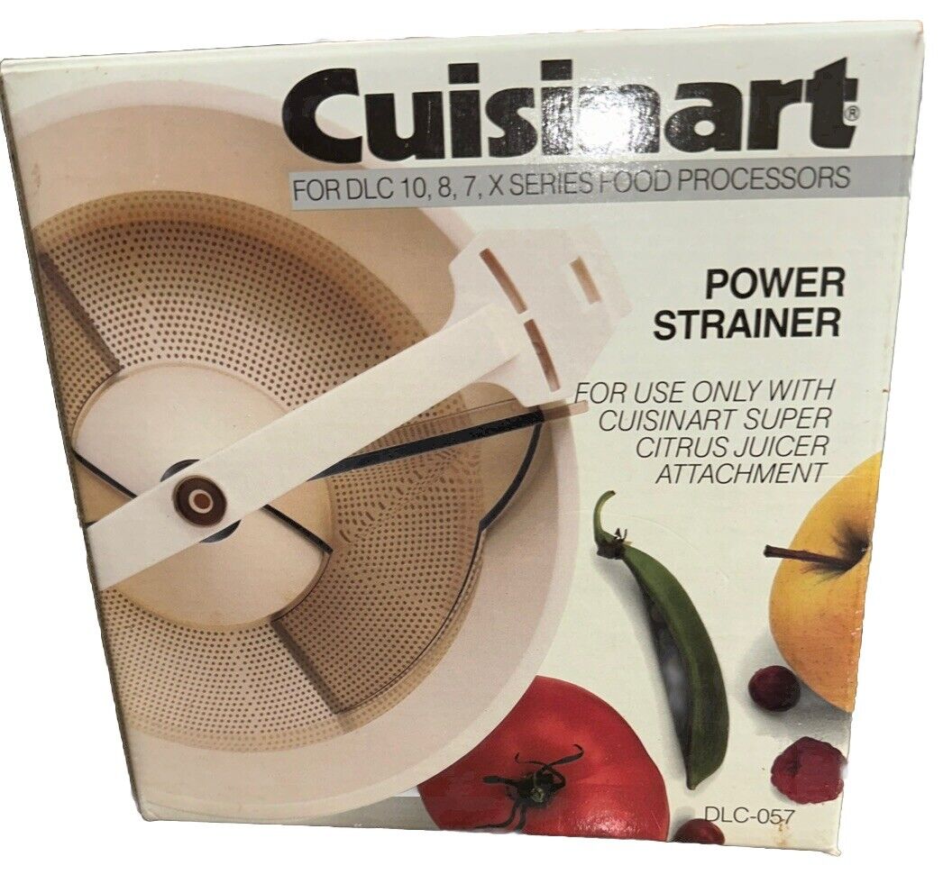 Cuisinart DLC 057 Power Strainer For DLC 10 8 7 X Series Food Processors NIB NOS item image