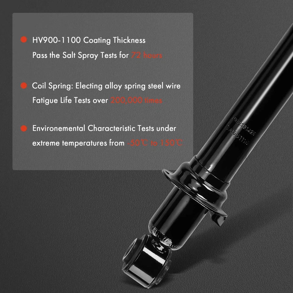 2x Rear Driver & Passenger Shock Absorber for Mazda MX-5 Miata 2006-2015 L4 2.0 - Image 4 of 4